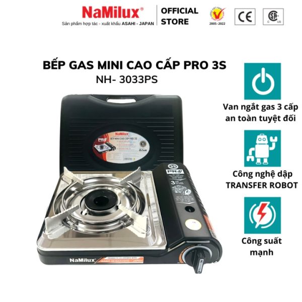 bếp ga dã ngoại NaMilux NH-P3033PS
